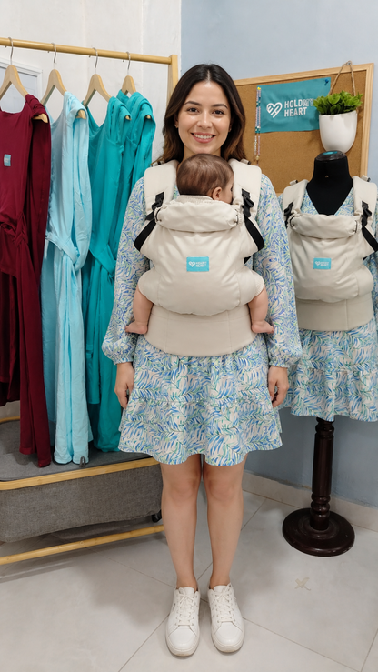 MOCHILA ERGONÓMICA BEIGE